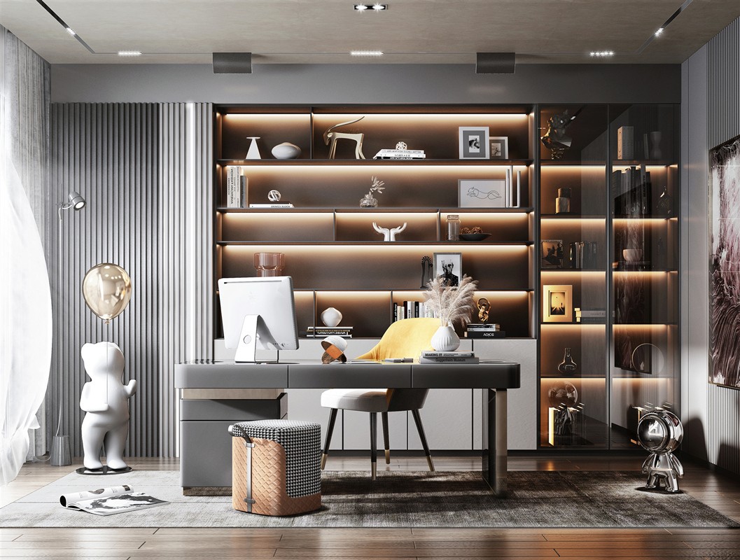 书房不知道怎么设计？看这里！